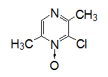 2,5-alkylpyrazine mono-N-oxides